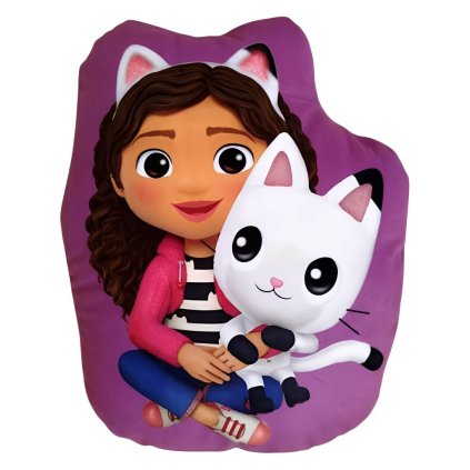 GABBY'S DOLLHOUSE polštářek fialový 24SC237