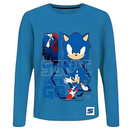 Sonic tričko modré SON23-1792 C
