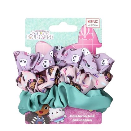 GABBY'S DOLLHOUSE gumičky do vlasů 3 kusy 2500003454