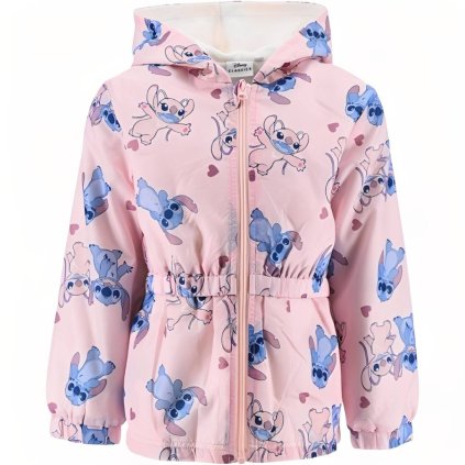 Stitch šusťáková bunda HY10179.PINK