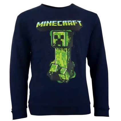 Minecraft mikina tmavě modrá GC-MNCT-181