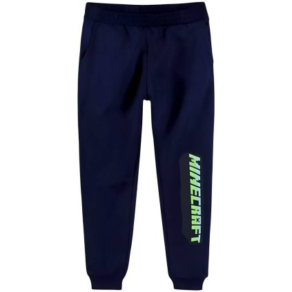 Minecraft tepláky tmavě modré GC-MNCT-164