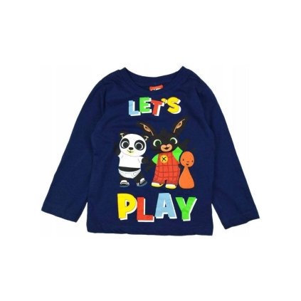 Bing Leťs Play tričko modré BING 52 02 053 L