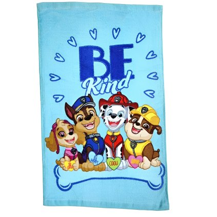 Tlapková patrola ručníček světlé modrý