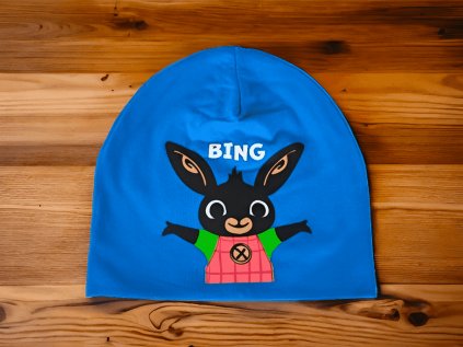 Bing čepice tmavě modrá