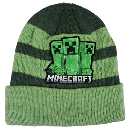 Minecraft zimní čepice