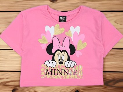 Minnie Mouse tričko růžové