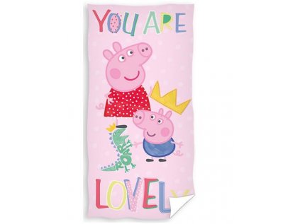 Peppa Pig ručník lovely pig