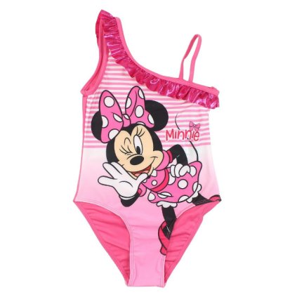 Minnie Mouse plavky světlé růžové