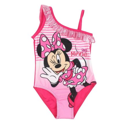 Minnie Mouse plavky tmavě růžové
