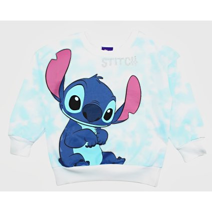 Stitch mikina modrá