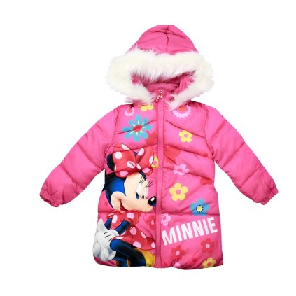 Minnie Mouse zimní bunda růžová