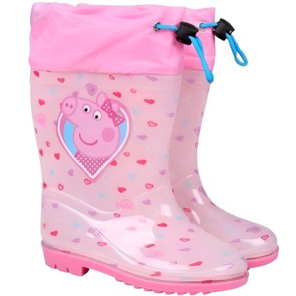 Peppa Pig gumáky růžové