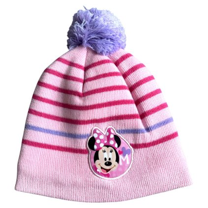 Minnie Mouse zimní zateplená čepice
