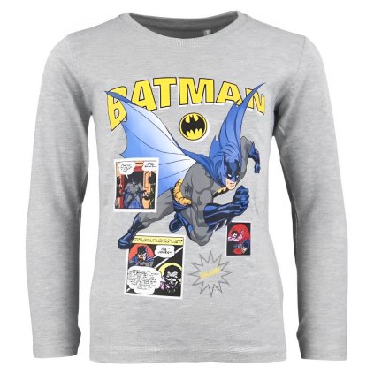 Batman triko šedé