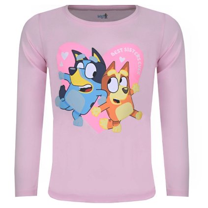 Bluey triko růžové