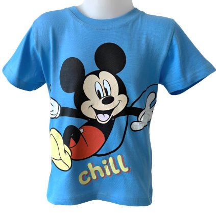 Mickey Mouse tričko modré chill