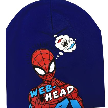 Spider-Man čepice tmavě modrá web-head