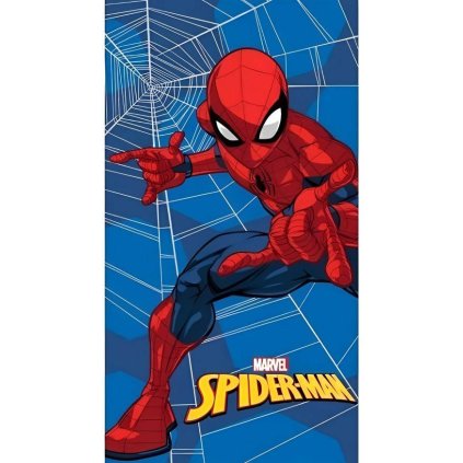 Spider-Man osuška modrá Pavoučí muž