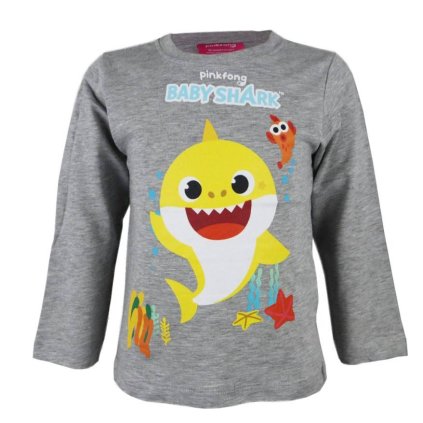 Baby Shark tričko šedé