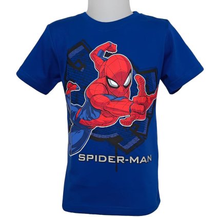 Spider-Man tričko modré Pavoučí muž
