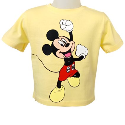 Mickey Mouse tričko žluté