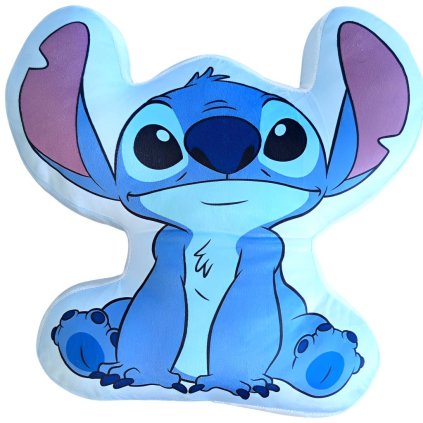 Stitch polštářek modrý