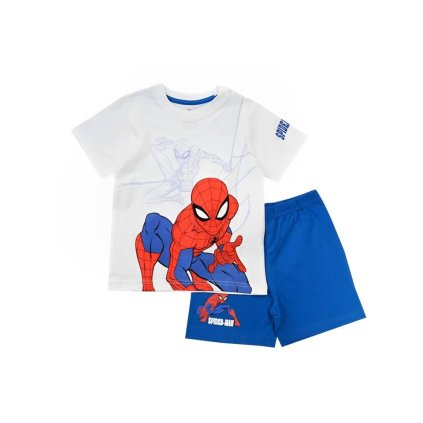 Spider-Man krátké pyžamo bílo-modré SP S 52 04 1658 W
