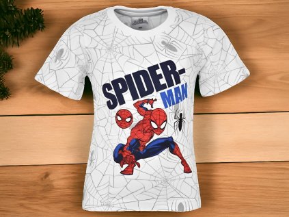 Spider-Man tričko bílé