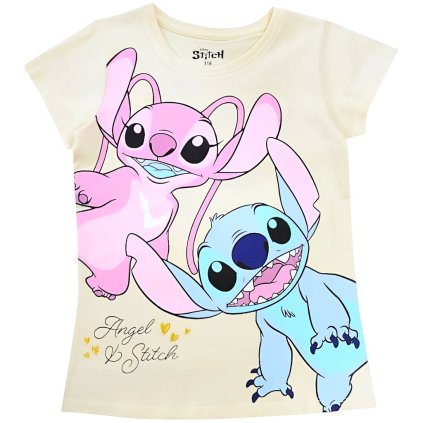 Stitch tričko vanilkové DIS LIS 52 02 C763