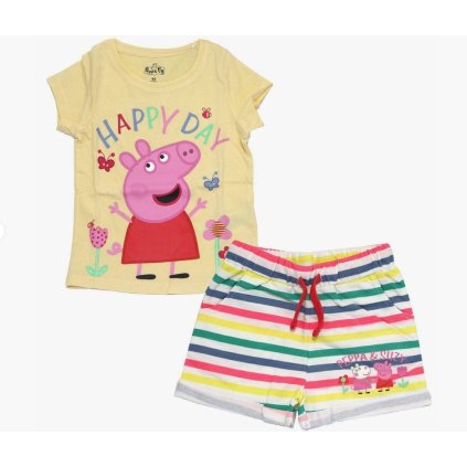Peppa Pig letní set žlutý PP 52 12 1191W