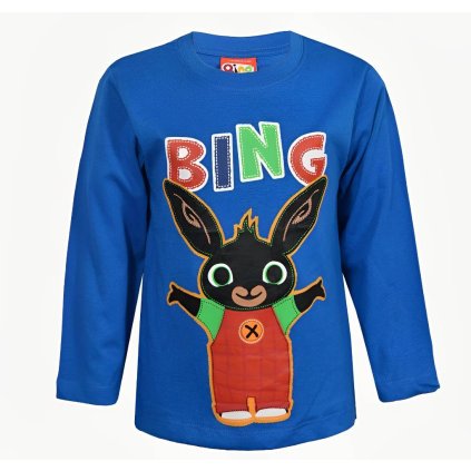 Bing tričko modré