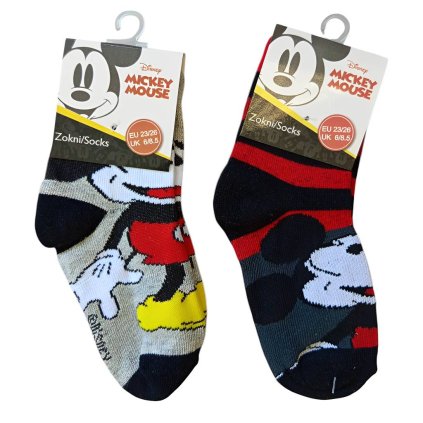 Mickey Mouse ponožky MIC-A-SOCKS-102
