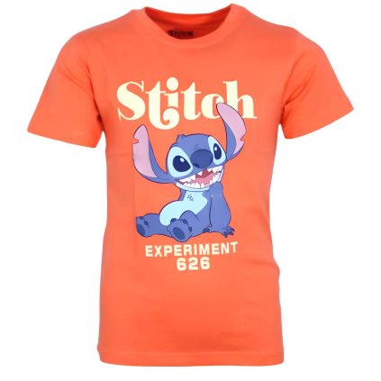 Stitch tričko oranžové DIS LIS 52 02 C401