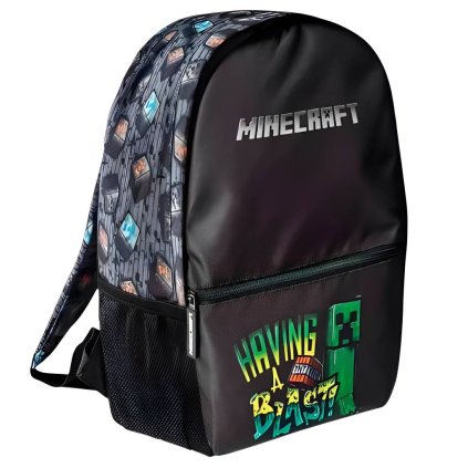 Minecraft batoh černý