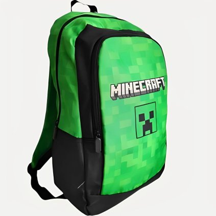 Minecraft batoh zelený