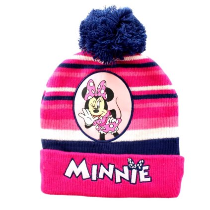 Minnie Mouse zimní čepice fialová MIN23-2312