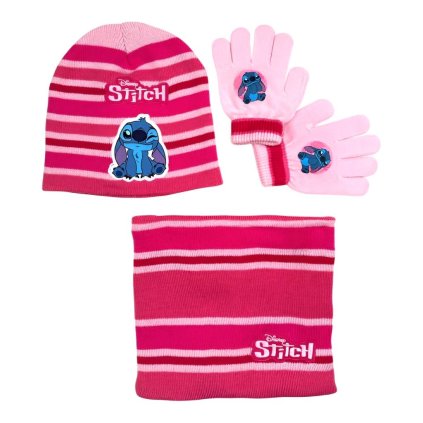 Stitch zimní set světlý  LIL24-2245