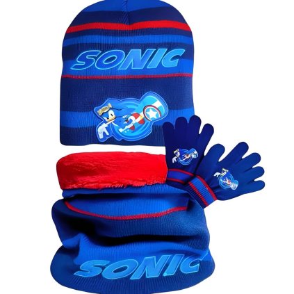 Sonic zimní set tmavý SON23-1865