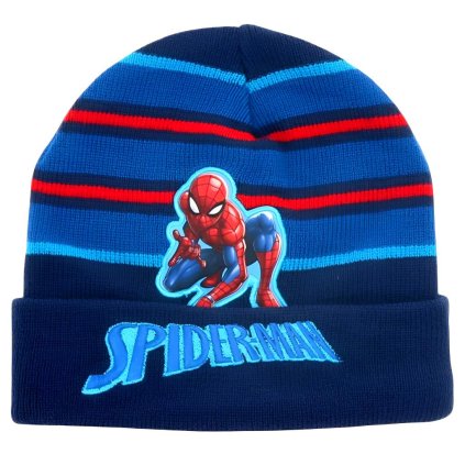 Spider-Man zimní čepice modrá SPI24-2478