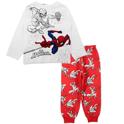 Spider-Man pyžamo bílo-červené SP S 52 04 1675 U