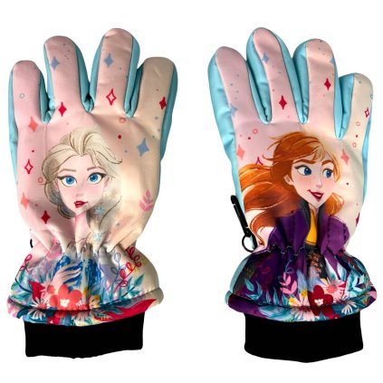 Frozen zimní rukavice světlé modré FR-A_GLOVES-236