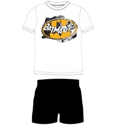 Batman krátké pyžamo bílo-modré BAT 52 04 410