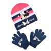 Minnie Mouse zimní set svítící ve tmě modro-růžový HS4044