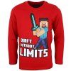 Minecraft triko tmavě červené GC-MNCT-173A