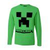 Minecraft triko dlouhý rukáv zelené creeper GC-MNCT-171