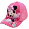MINNIE MOUSE kšiltovka světlé růžová