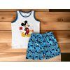 Mickey Mouse letní pyžamo modré