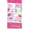 Peppa Pig osuška růžová