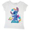 Stitch tričko bílé duha